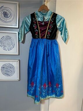 Little Adventures Alpine Princess XL 7-9 Yrs Disney Frozen Anna Costume
